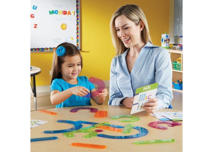 Learning Resources Letter Construction Activity Set