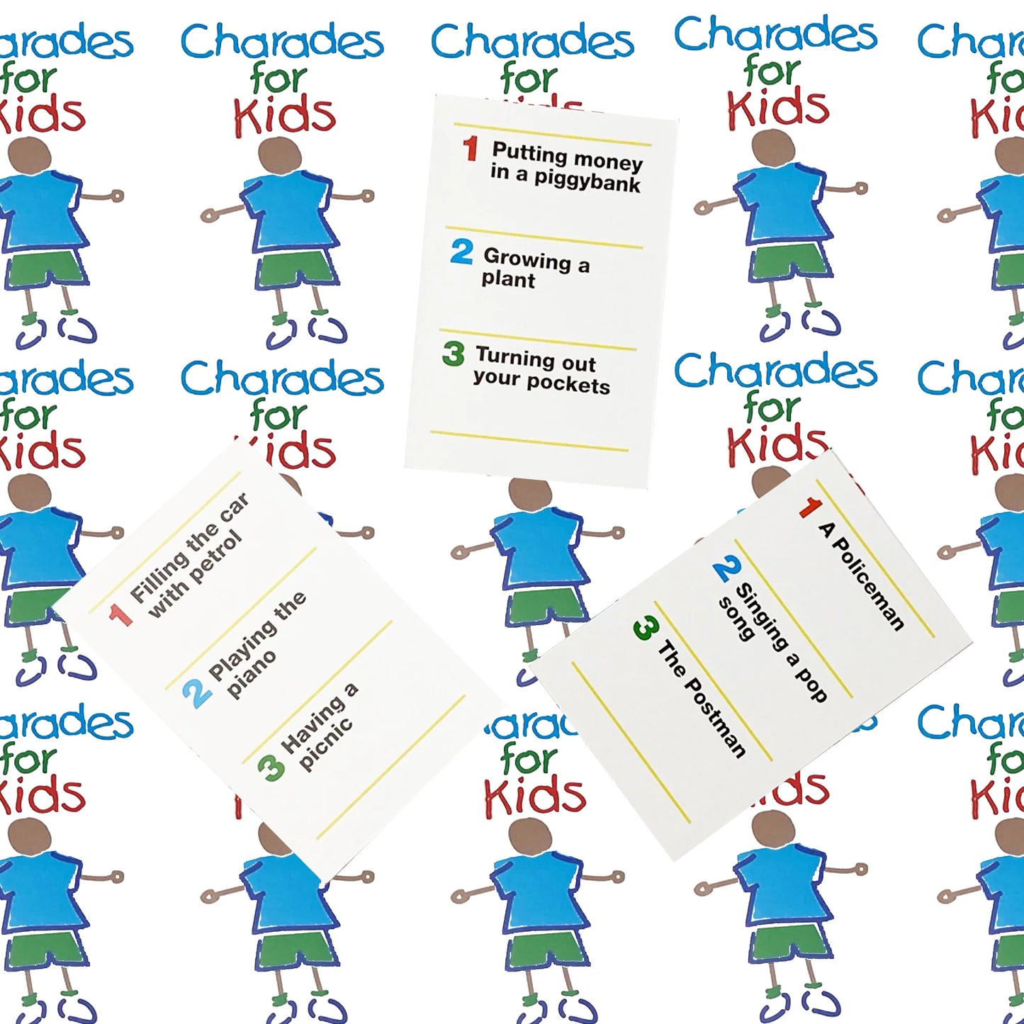 University Games Charades For Kids