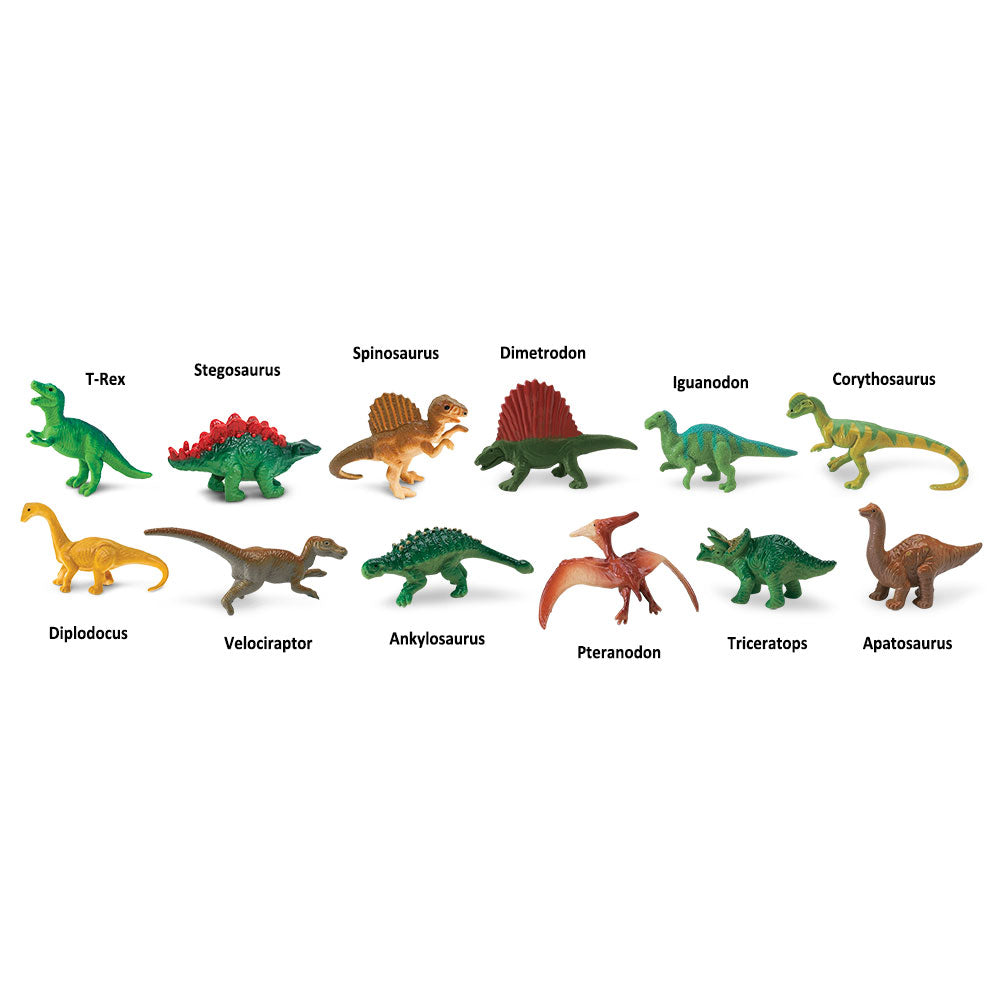 Safari Toob Dinos (12 Pieces)