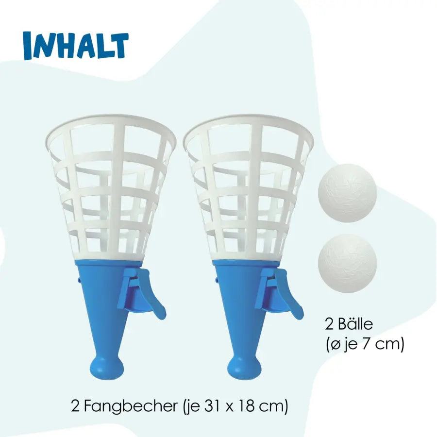 Alldoro XXL Catch Ball, incl. 2 catching cups + 2 balls
