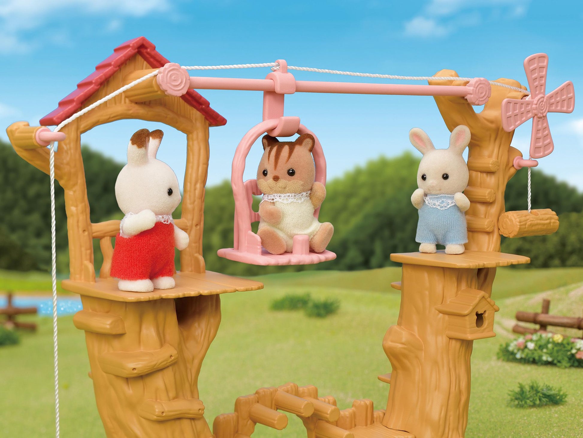 Sylvanian Families Baby Ropeway Park