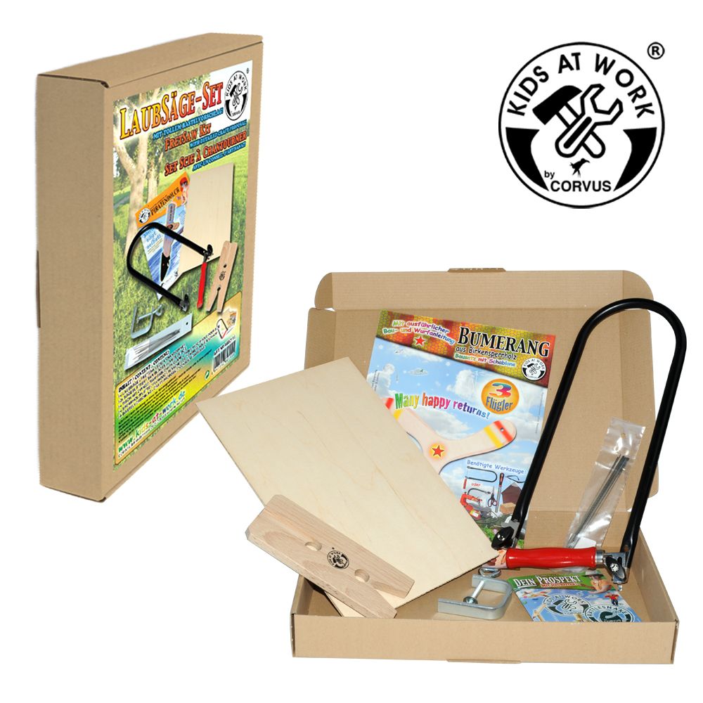 Kids At Work Fretsaw Kit