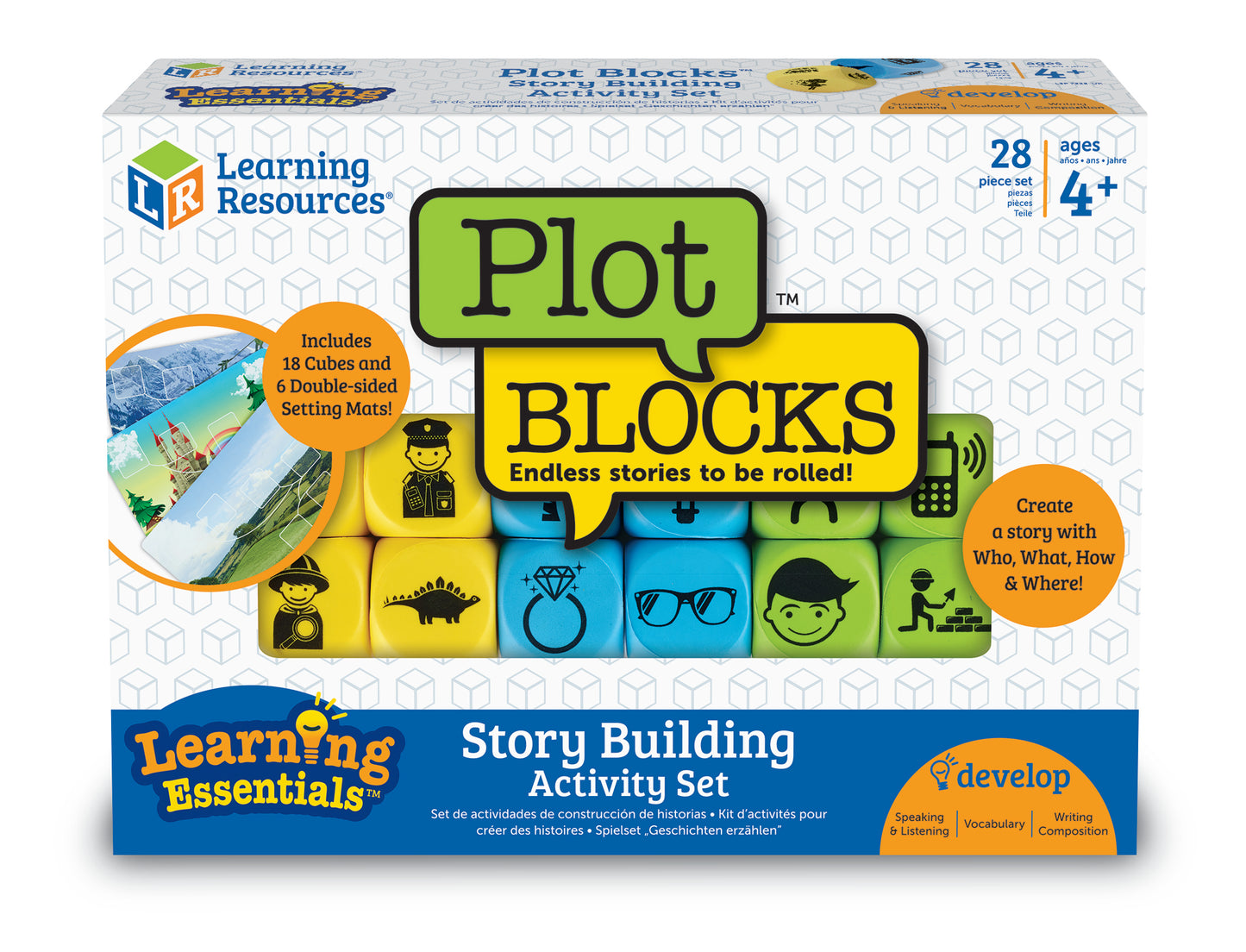 Learning Resources Plot Blocks