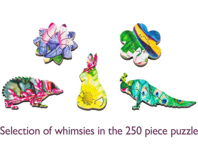 Wentworth Wooden Puzzles Peacock of India - Maxi 250 Pieces