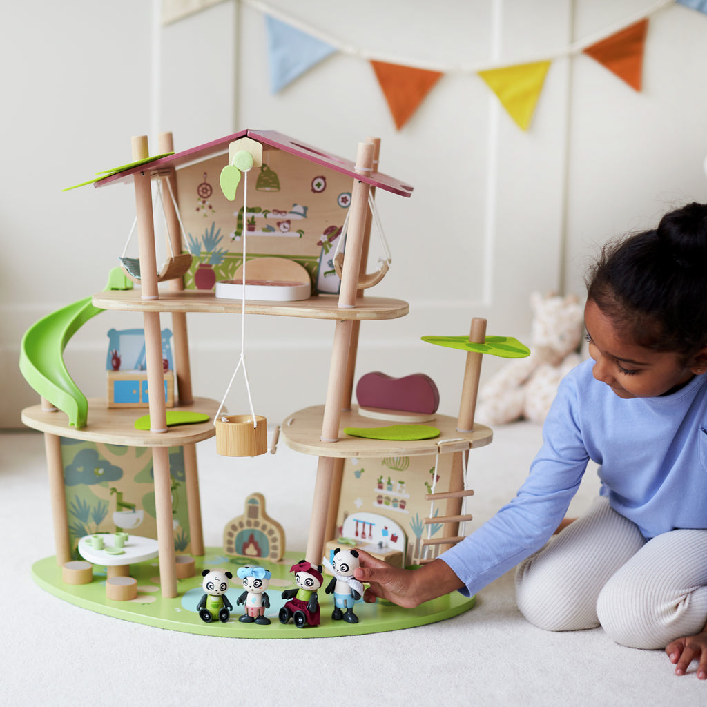 Hape Pandas’ Bamboo House