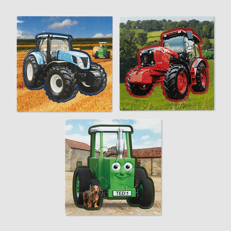 Tractor Ted 3 Picture Puzzles, Tractors