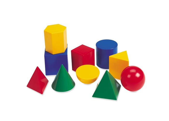 Learning Resources Large Plastic Geometric Shapes