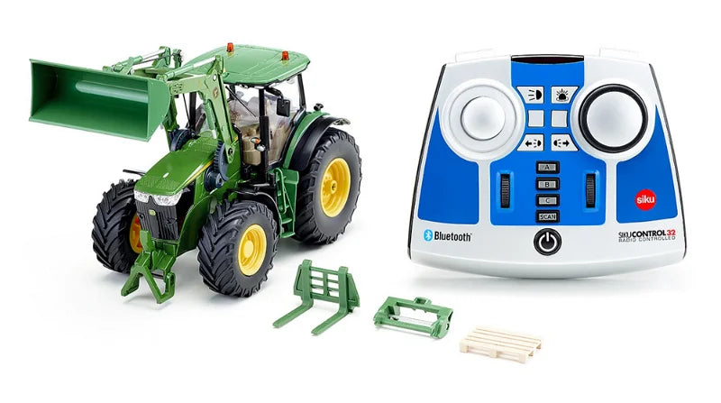 Siku 1:32 John Deere 7310R W/Front Loader & Bluetooth Remote Control