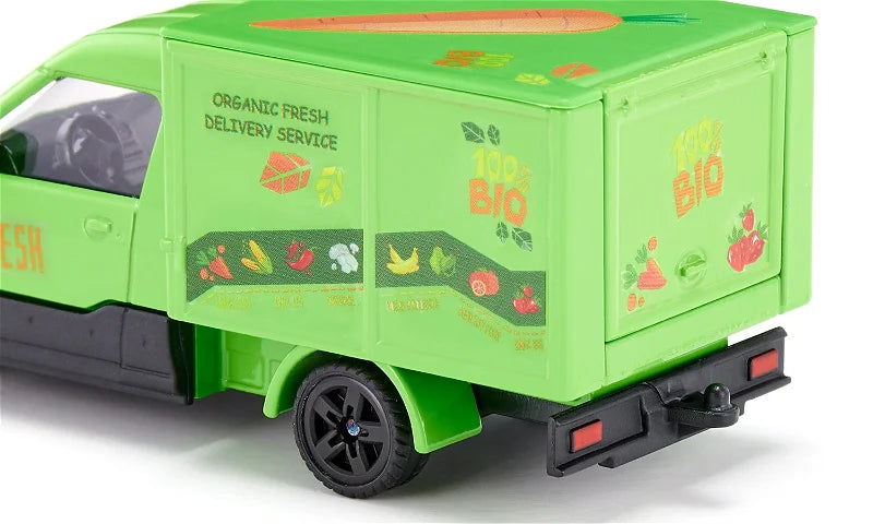 Siku 1:50 Street Scooter Bio Delivery Service W/Stickers