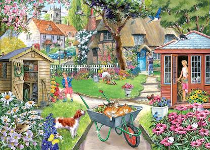 The House Of Puzzles Bloomin' Lovely Big 500 Piece Jigsaw