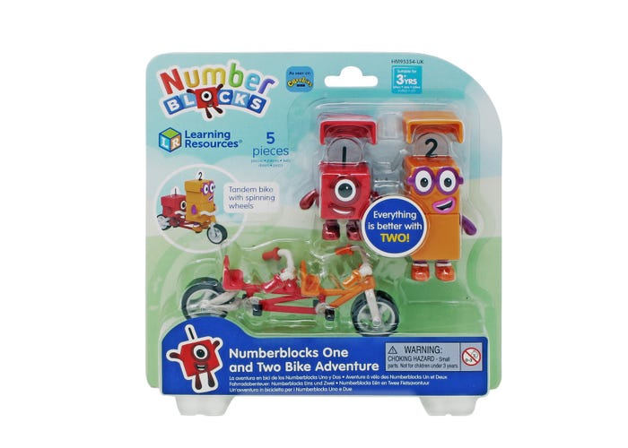 Learning Resources Numberblocks One and Two Bike Adventure
