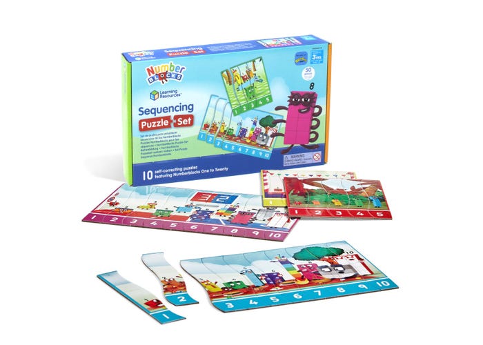 Learning Resources Numberblocks Sequencing Puzzle