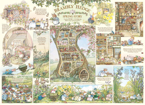 Cobble Hill Puzzles 1000 Pieces Brambly Hedge Spring Story
