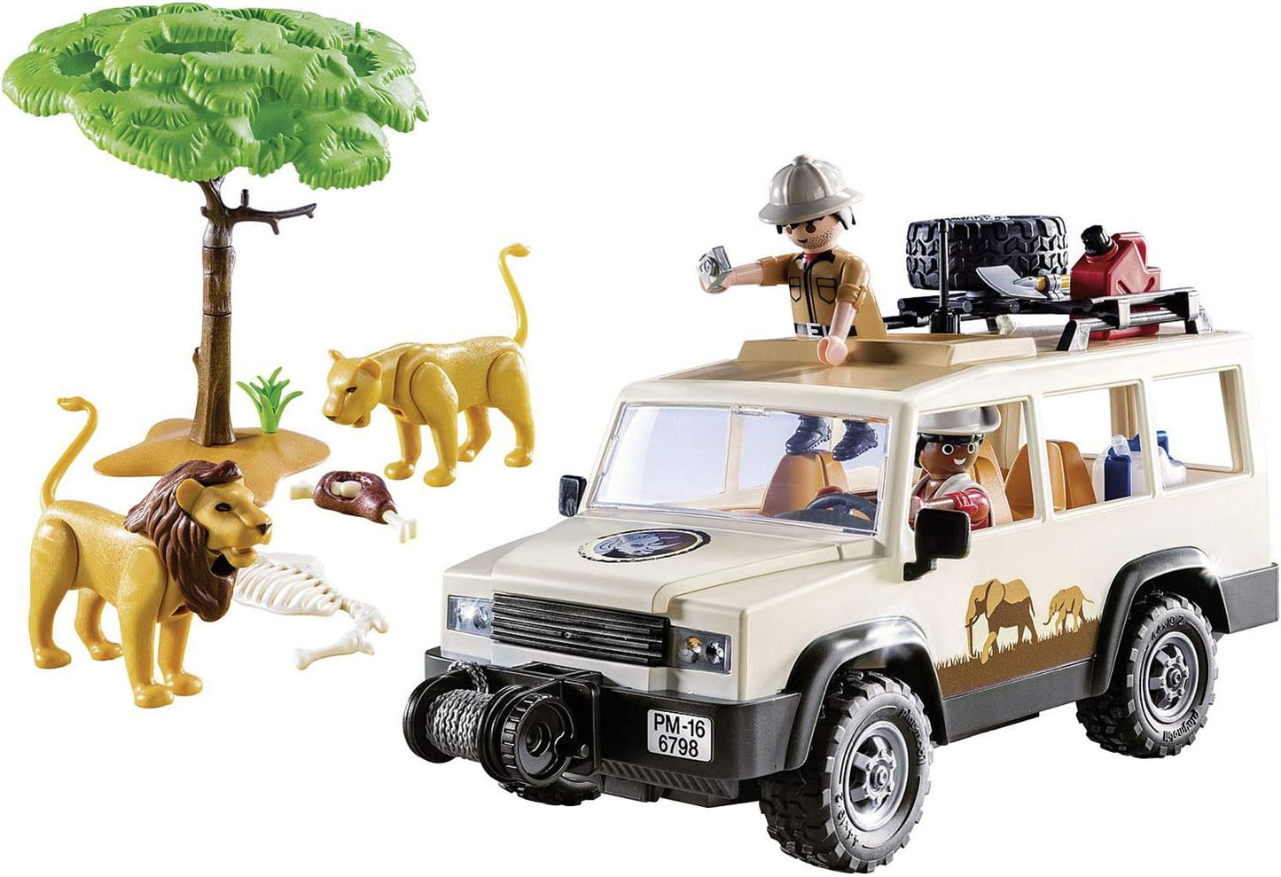 Playmobil Wild Life 6798 Safari Truck with Lions (D)