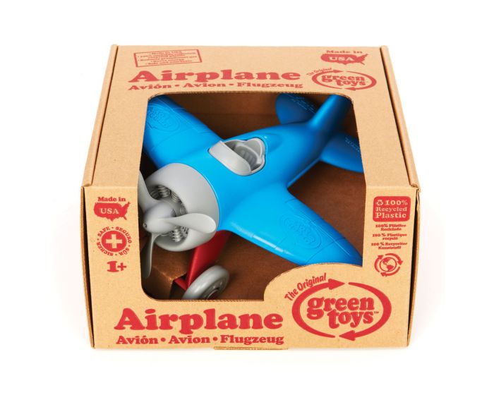 Green Toys Airplane (Blue Wings)