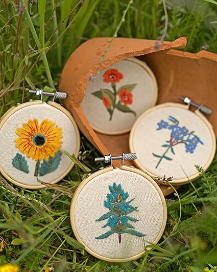 RHS Embroidery Hoop Decoration Kit - In The Garden