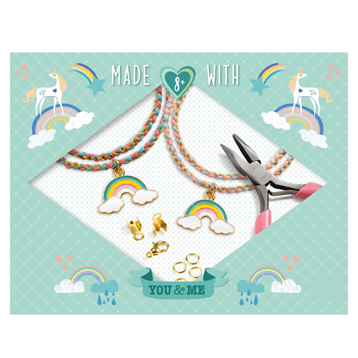 Djeco Rainbow Kumihimo Beads & Jewellery