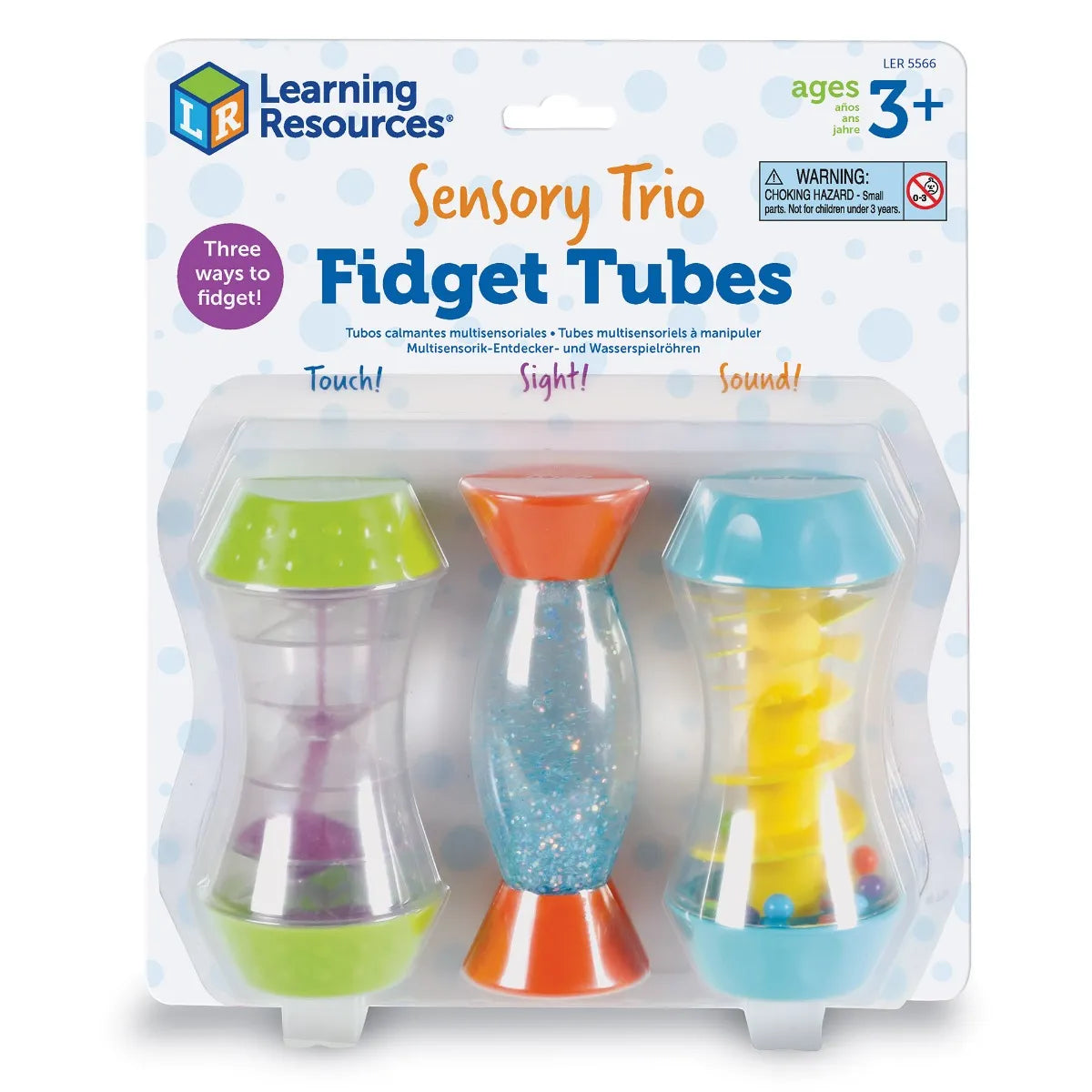 Learning Resources Sensory Trio Fidget Tubes
