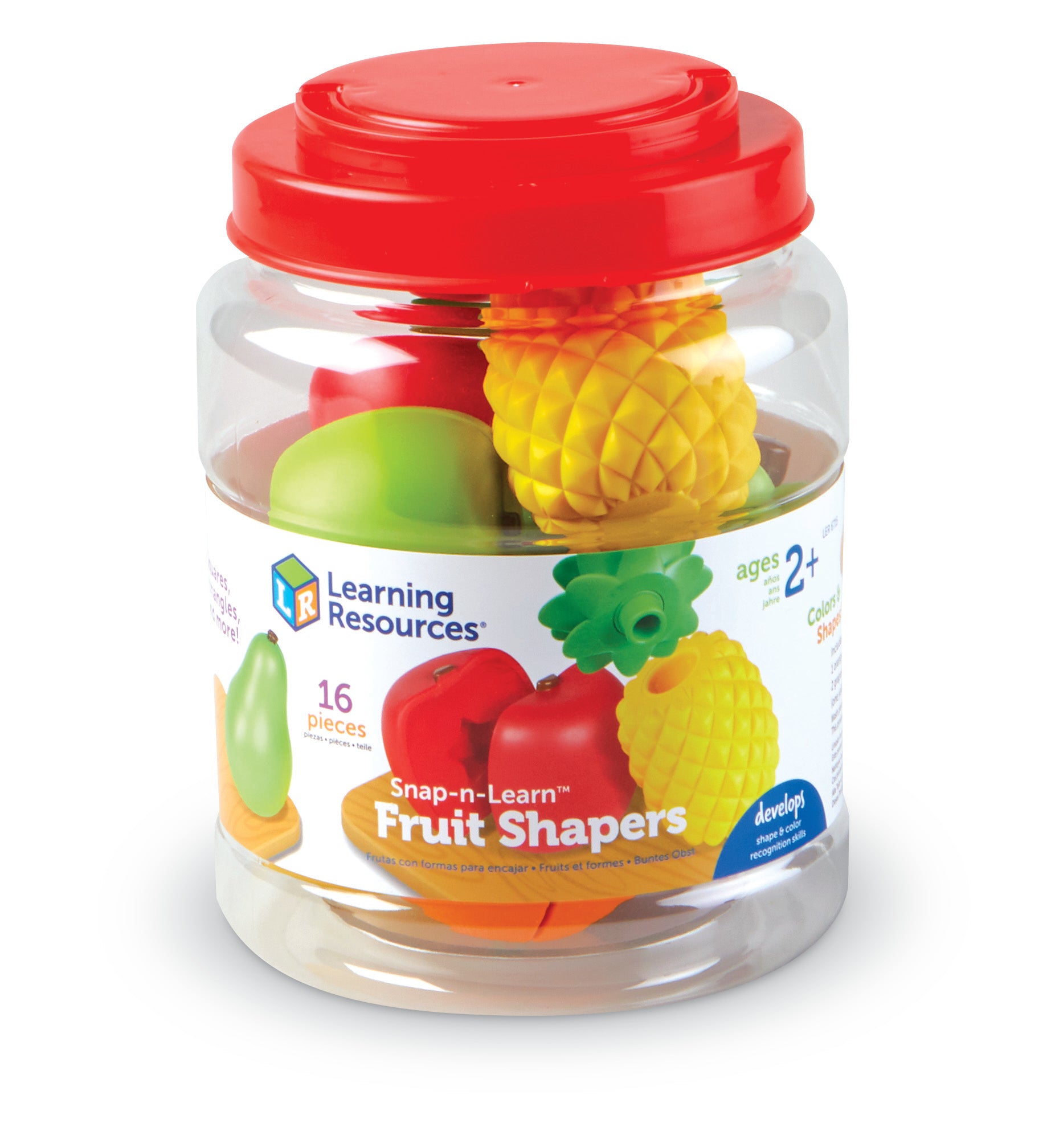 Learning Resources Snap & Learn Fruit Shapers