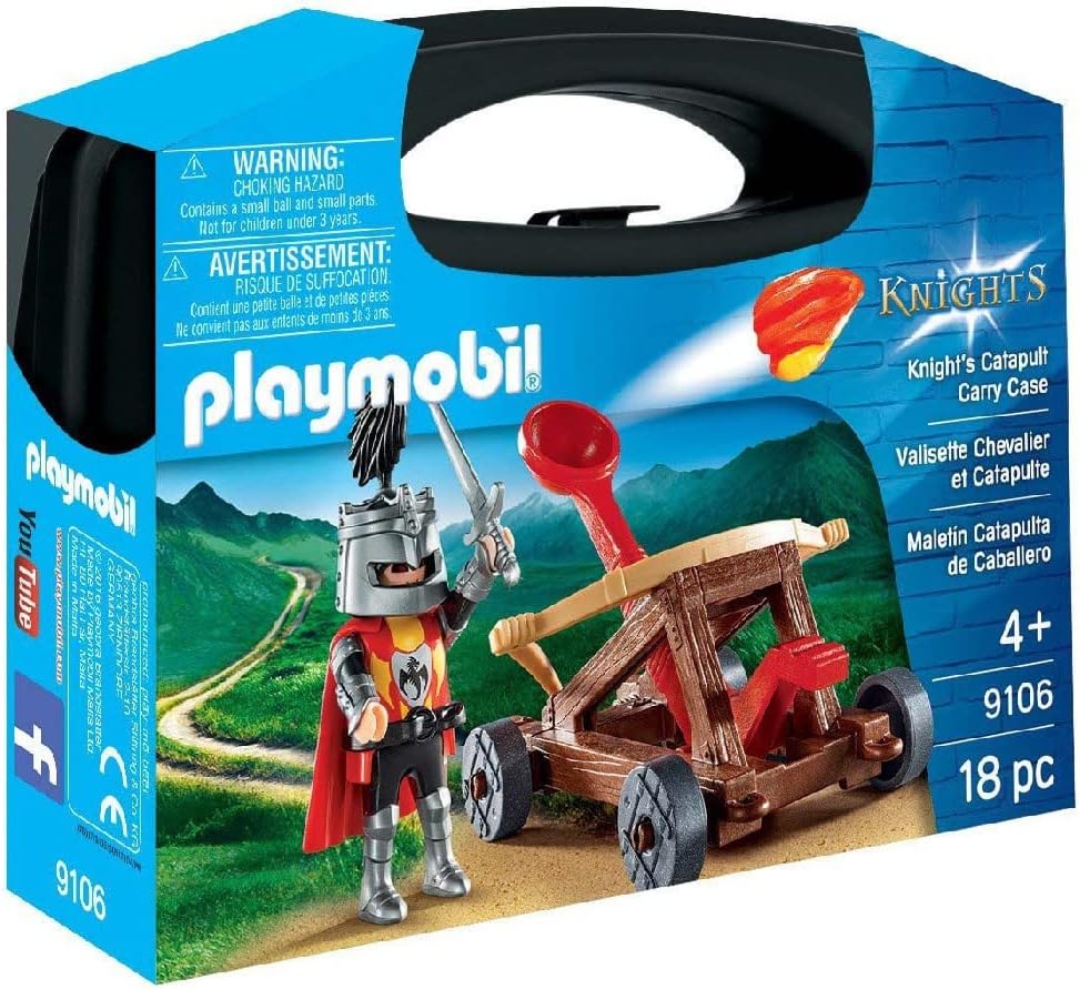 Playmobil 9106 Knight Catapult Carry Case