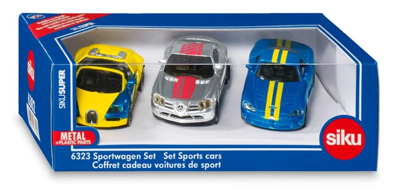 Siku Sports Car Gift Set (3)