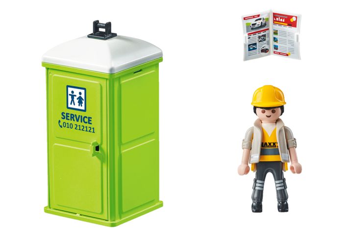 Playmobil 71435 City Life Portable Toilet