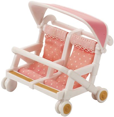 Sylvanian Families Double Pushchair