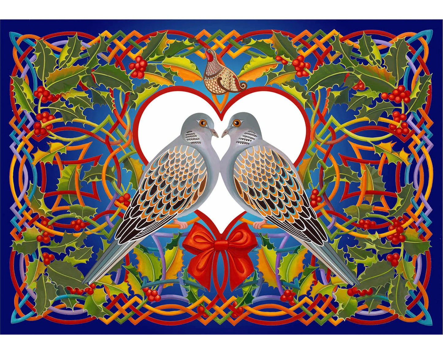 Wentworth Wooden Puzzles Two Turtle Doves - Maxi 250 Pieces