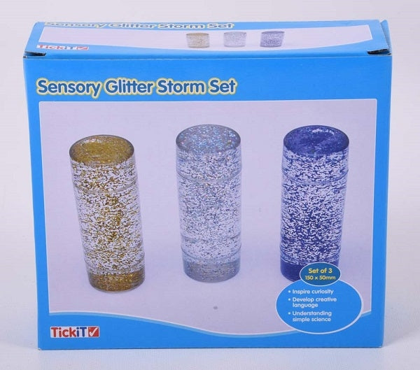 TickiT Sensory Glitter Storm Set