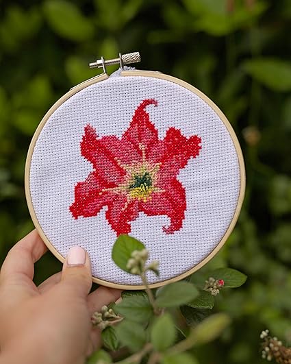 RHS Cross Stitch Kit-Amarylis
