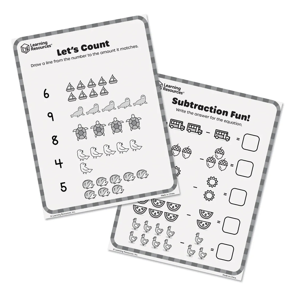 Learning Resources Skill Builders! Maths Activity Set