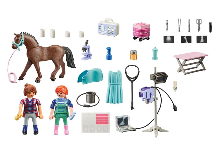 Playmobil Country 71241 Country Veterinarian For Horses