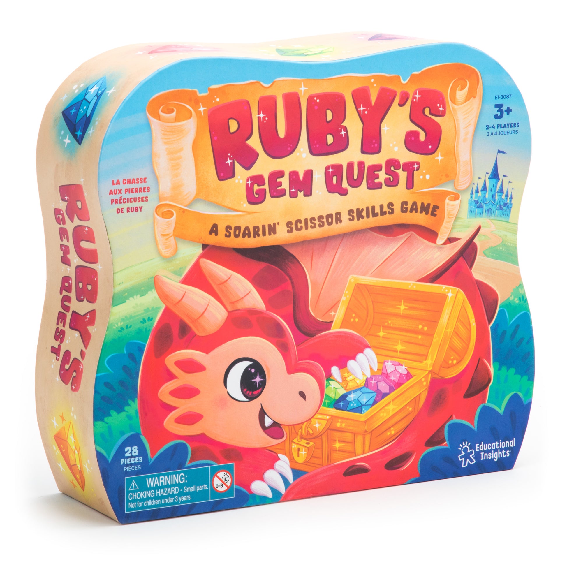 Learning Resources Ruby's Gem Quest The Soarin' Scissor Skills Game