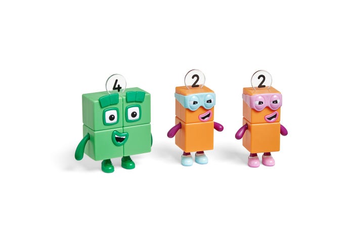 Learning Resources Numberblock Four and The Terrible Twos