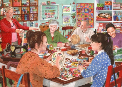 The House of Puzzles - Crafty Corner - 1000 piece Jigsaw