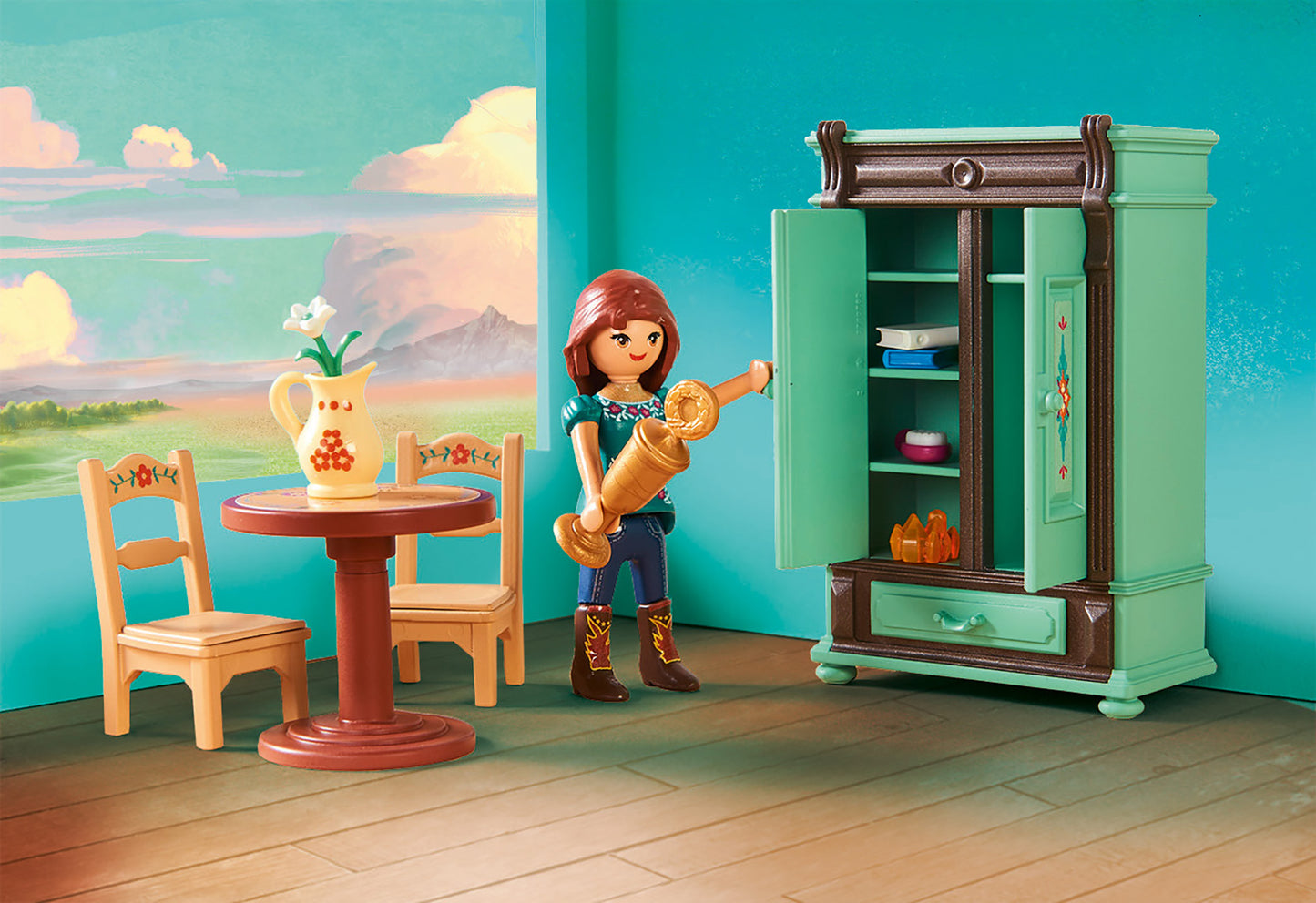 Playmobil DreamWorks Spirit 9476 Lucky's Bedroom