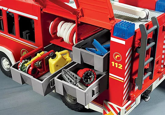 Playmobil 71603 Action Heroes: Fire Station with Fire Truck