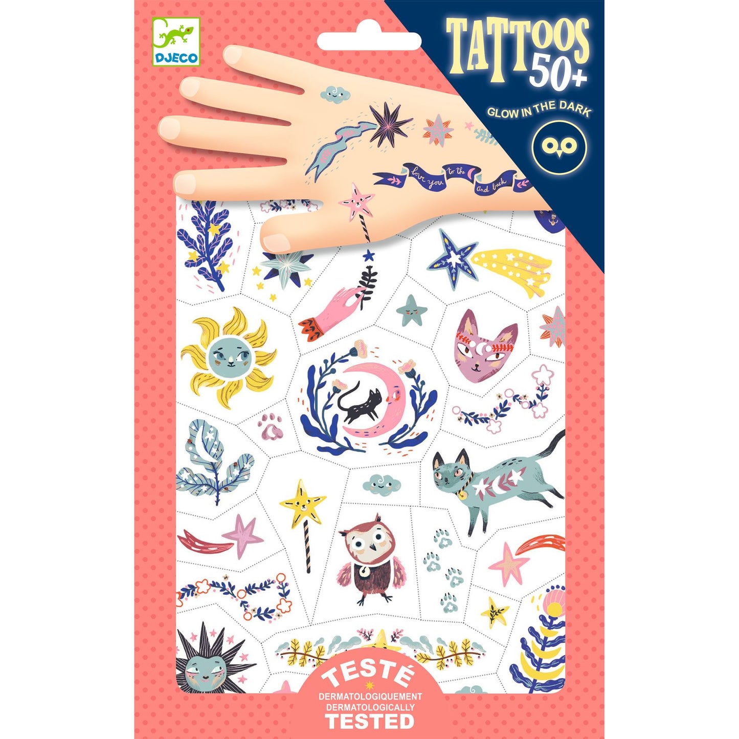 Djeco Sweet Dreams Temporary Tattoos