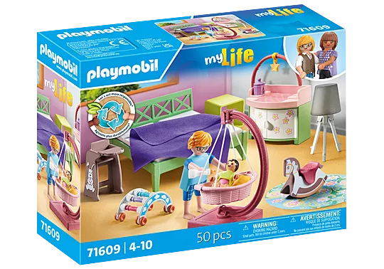 Playmobil 71609 My Life Bedroom with Baby Corner
