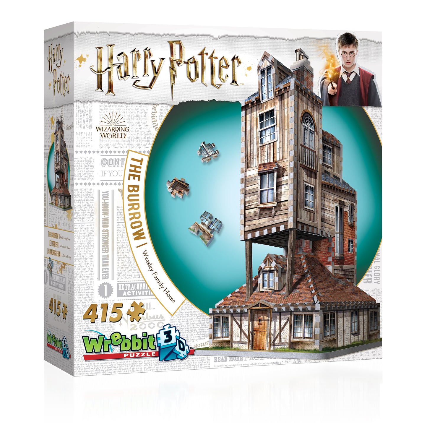 WREBBIT Harry Potter: The Burrow – Weasley Family Home