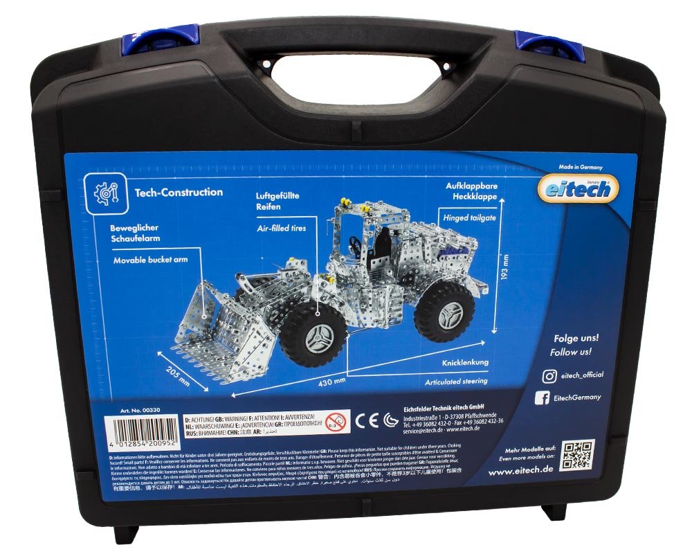 Eitech Metal Construction Set Wheel Loader