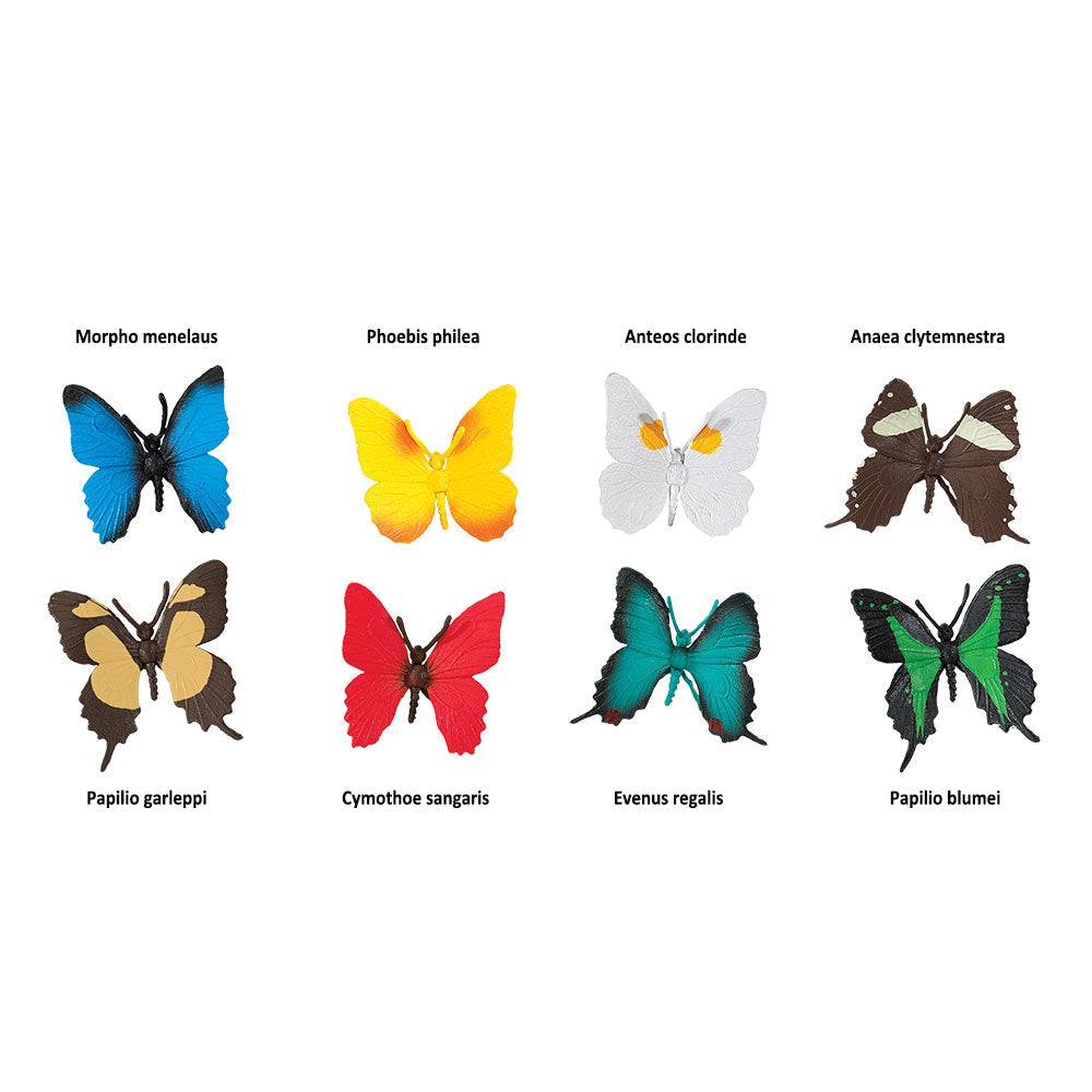 Safari Toob Butterflies (8 Pieces)