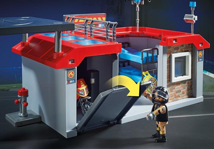 Playmobil 71193 City Action Take Along Fire Station