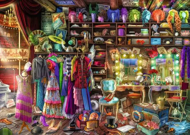 Ravensburger Aimee Stewart Behind the Scenes 1000pc