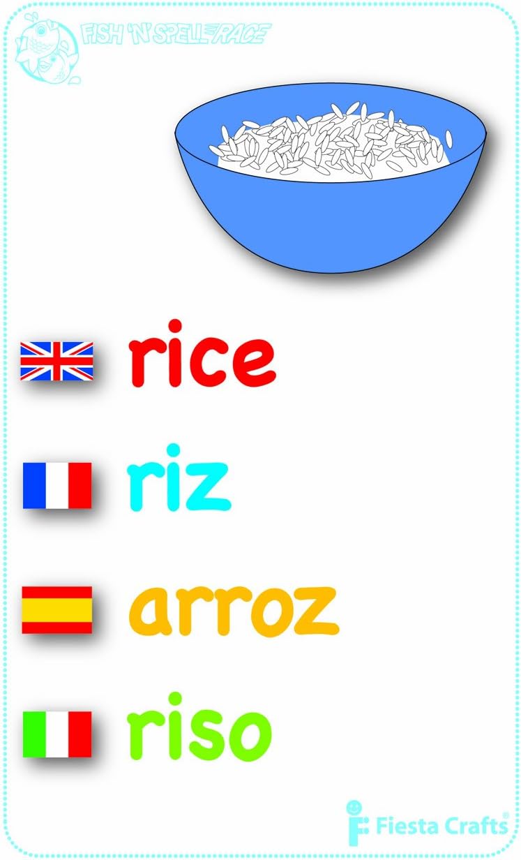 Fiesta Crafts Fish & Spell Race