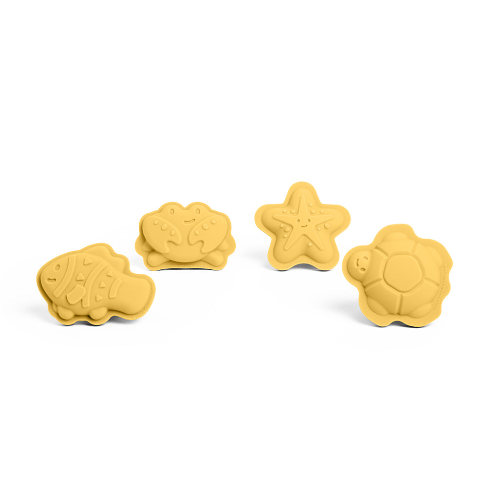 BigJigs Honey Yellow Character Sand Moulds