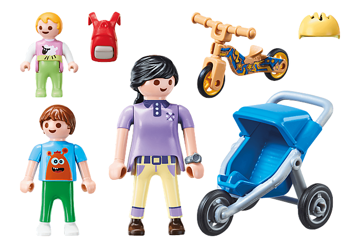 Playmobil 70284 City Life Pre-School Mother with Children