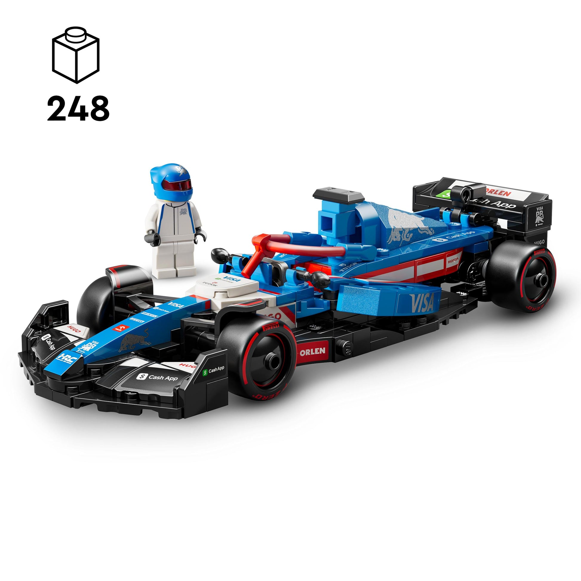Lego Speed Champions 77246 Visa Cash App RB VCARB 01 F1® Race Car
