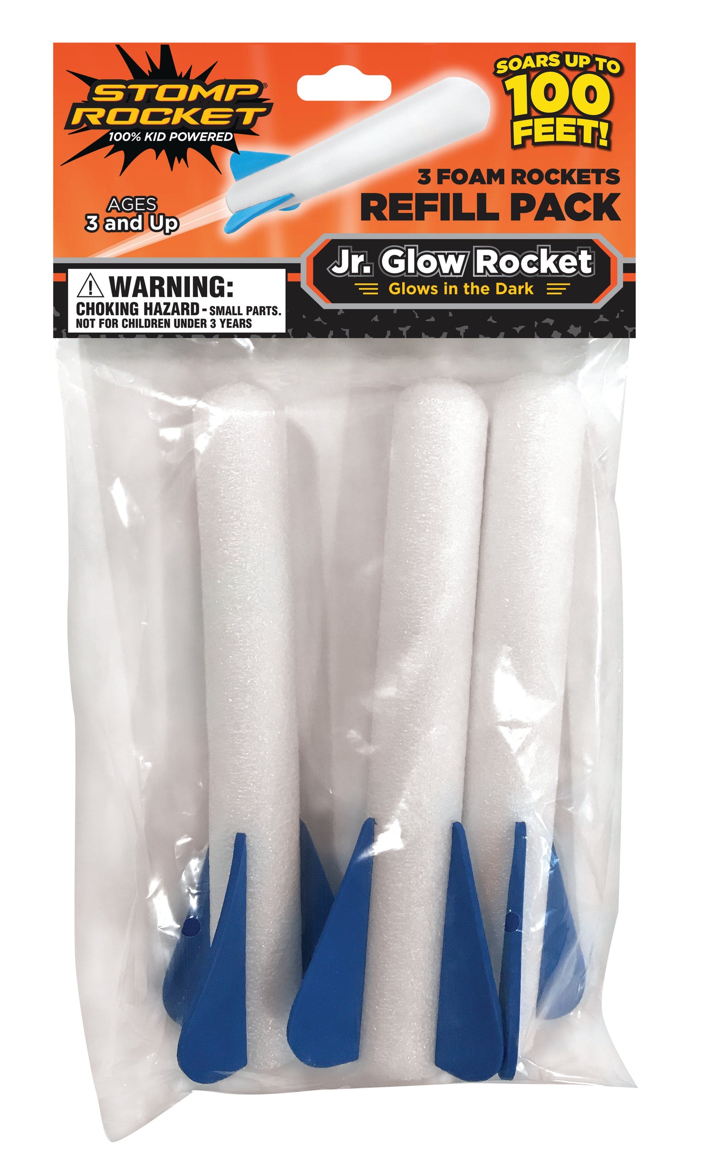 Stomp Rocket Junior Glow Refill Pack