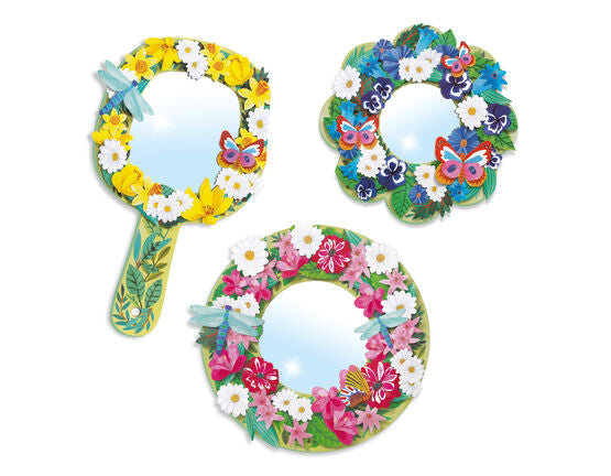 Djeco DIY Pretty Flowers Mirror